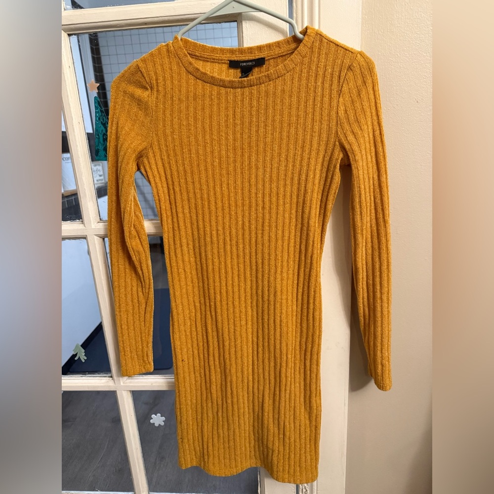 Pre-owned F21 sweater mini dress